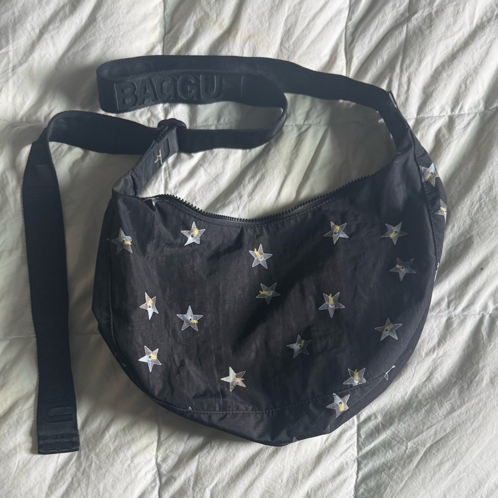 Baggu medium crescent “Stars” print